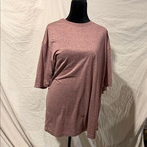 Relaxed Fit Mens Tee - Dusty plum